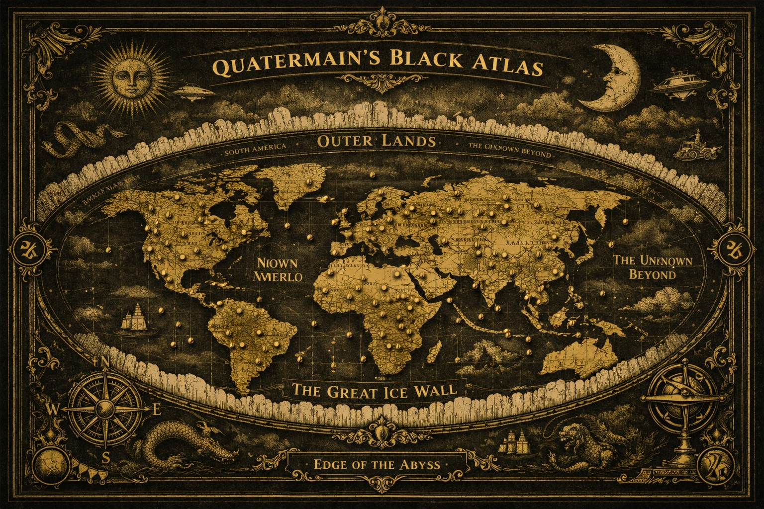 Quatermain Expedition Edition of the Black Atlas
