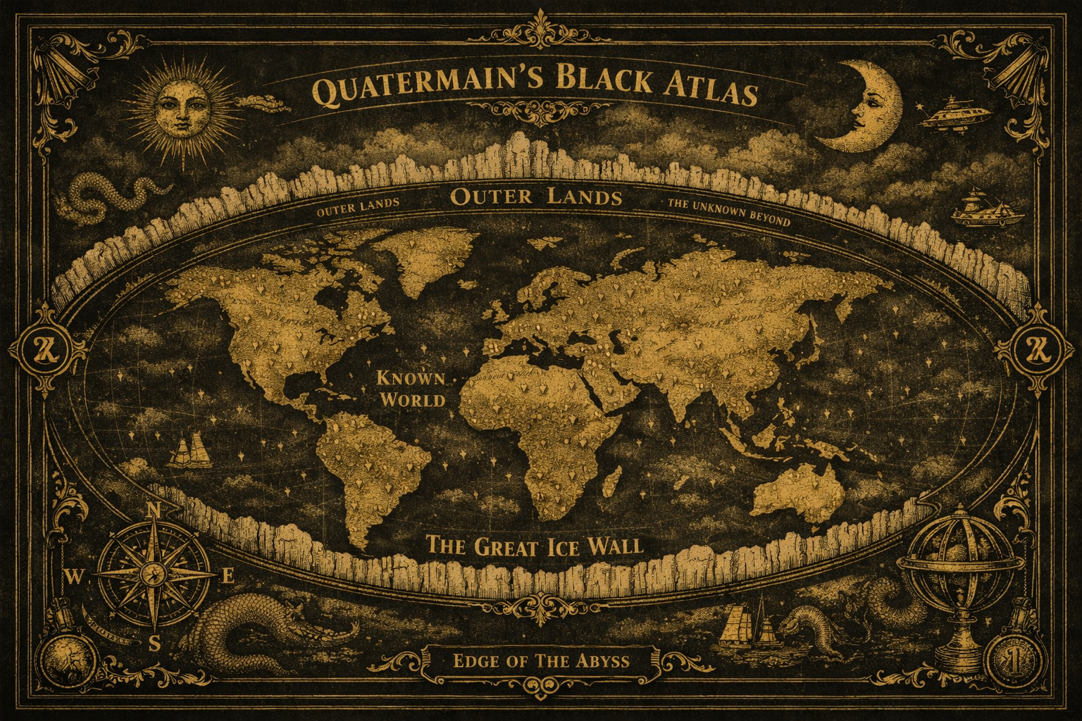 Traveller's Edition of Quatermain's Black Atlas