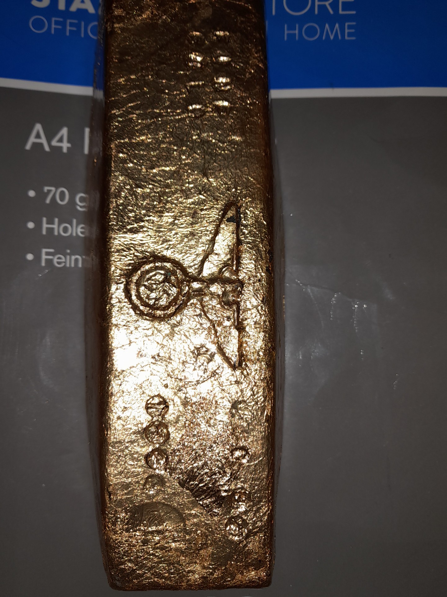 Handmade Full Size Gold Bar